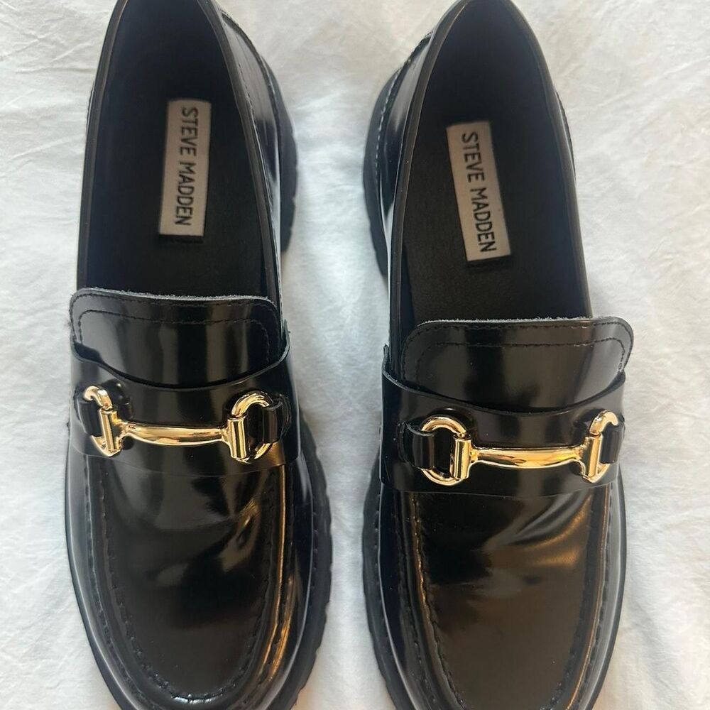 Steve-madden Women's Black Loafers
